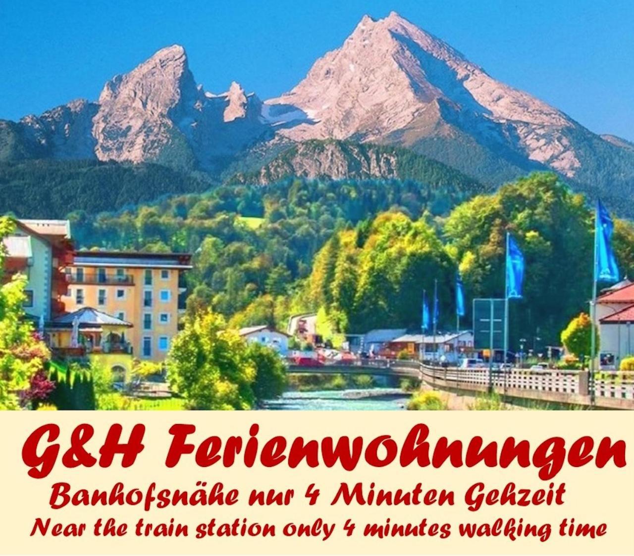 G & H Ferienwohnungen Appartement Untersberg Berchtesgaden Extérieur photo